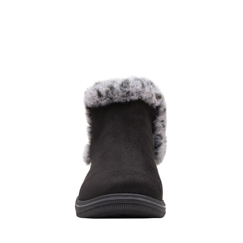 Women's Clarks Breeze Fur - Black