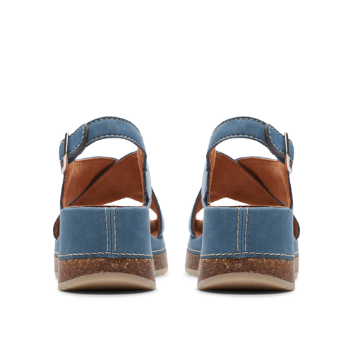 Women’s Clarks Kassanda Step – Blue Nubuck