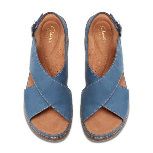 Women’s Clarks Kassanda Step – Blue Nubuck