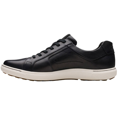 Men's Clarks Mapstone Lace - Black Leather