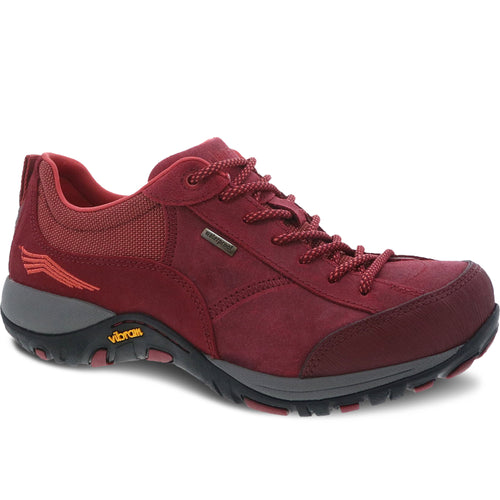 Women's Dansko Paisley Waterproof - Red Burnished Suede