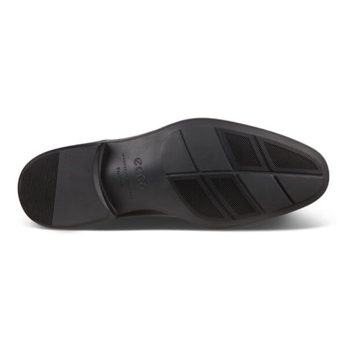 Men's ECCO Citytray Cap Toe Tie - Black