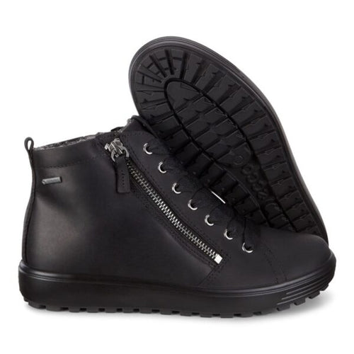 Women's ECCO Soft 7 Tred GTX Hi Boot - Black