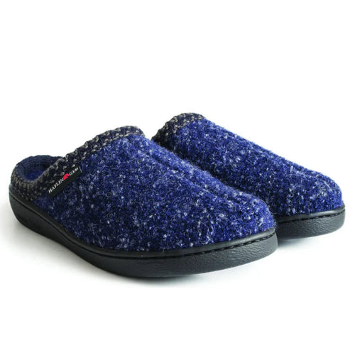 Haflinger AT Slipper - Navy Speckle