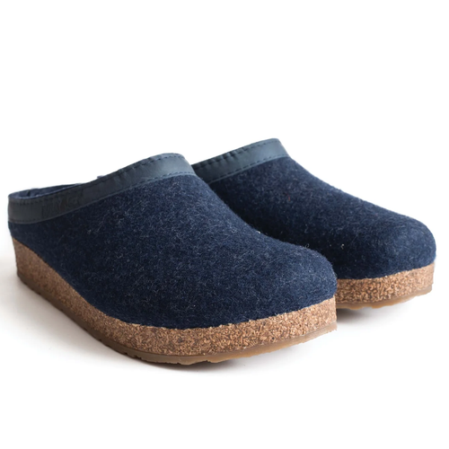 Haflinger GZL Clog - Captain's Blue