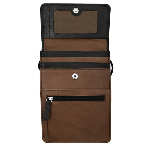 ili New York Large Organizer On String - Toffee/Black