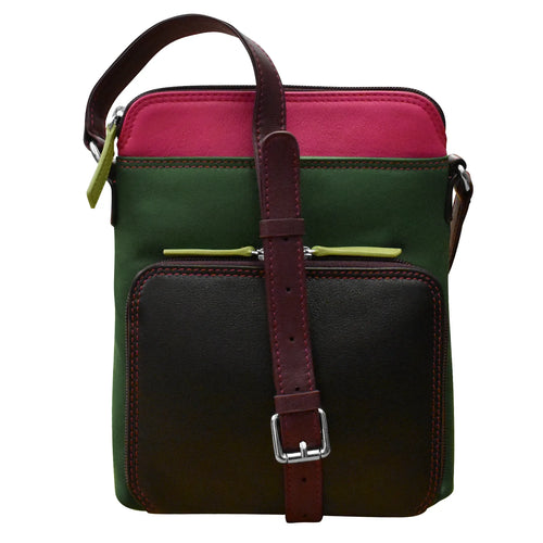 ili New York Small Crossbody - Forest Multi