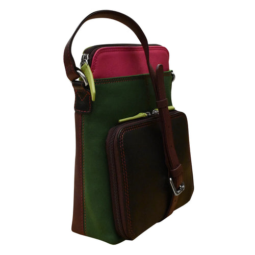 ili New York Small Crossbody - Forest Multi