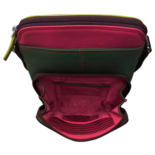 ili New York Small Crossbody - Forest Multi