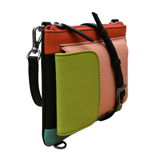 ili New York Two-Way Phone Bag - Peach Multi