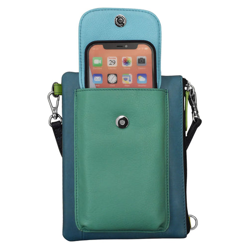 ili New York Two-Way Phone Bag - Serenity Multi