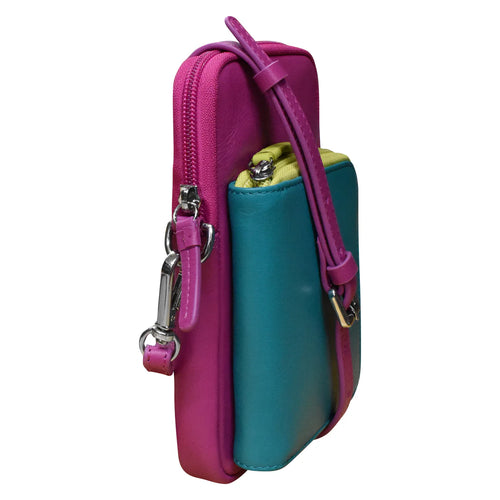 ili New York Zip Around Wallet Phone Bag - Paradise Multi