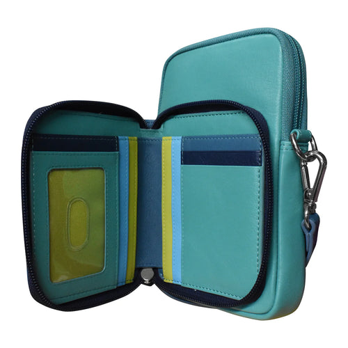 ili New York Zip Around Wallet Phone Bag - Serenity Multi