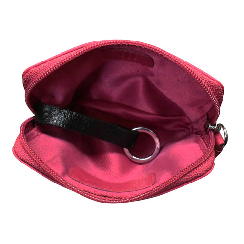 ili New York Zip Card Case - Black Brights