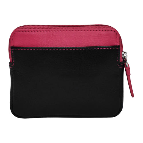ili New York Zip Card Case - Black Brights