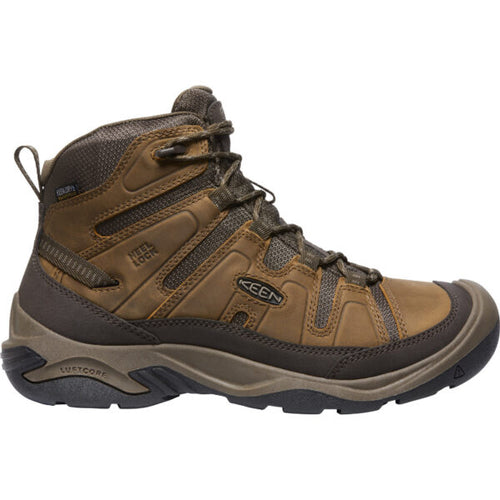 Men’s KEEN Circadia Mid Waterproof – Bison/Brindle