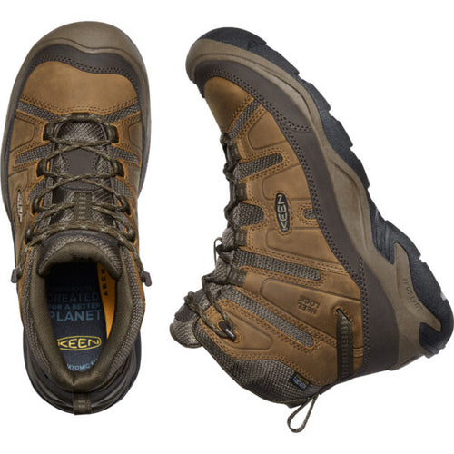 Men’s KEEN Circadia Mid Waterproof – Bison/Brindle