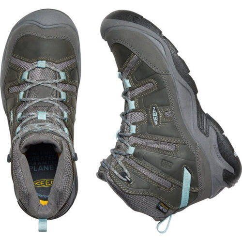 Women’s KEEN Circadia Mid Waterproof – Steel Grey/Cloud Blue