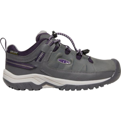 Kids' KEEN Targhee Low Waterproof Hiking Shoe - Little/Big Kid Sizing – Magnet/Tillandsia Purple