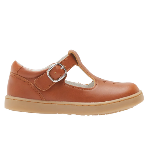 Kids' L'Amour Chelsea T-Strap Mary Jane - Cognac