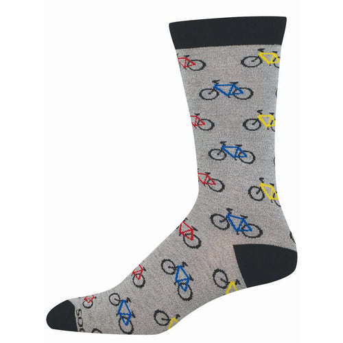 Men's Socksmith Bicycle Race Bamboo Crew Socks