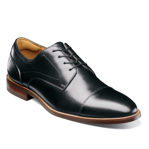 Men's Florsheim Rucci Cap Toe Oxford - Black