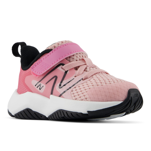 Kids’ New Balance Rave Run v2 Bungee Lace with Top Strap - Baby/Toddler – Pink Chalk