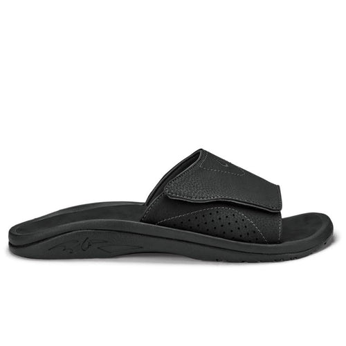 Men’s OluKai Nalu Slide – Black/Black