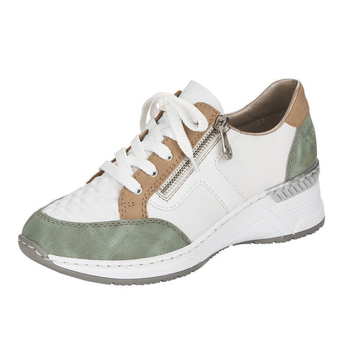 Women's Rieker Kitty 03 - Mint/Hartweiss/Porzellan