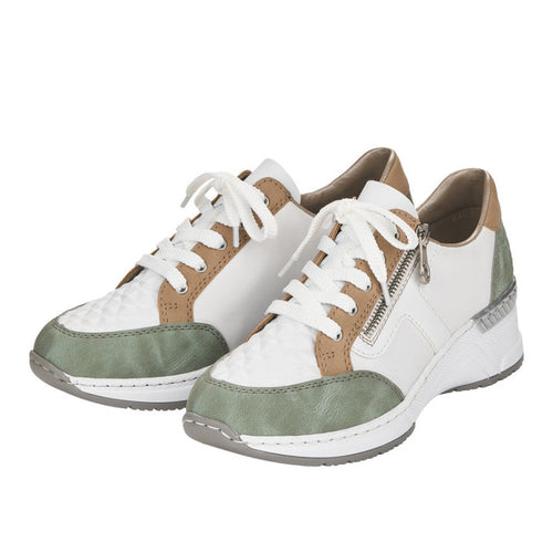 Women's Rieker Kitty 03 - Mint/Hartweiss/Porzellan