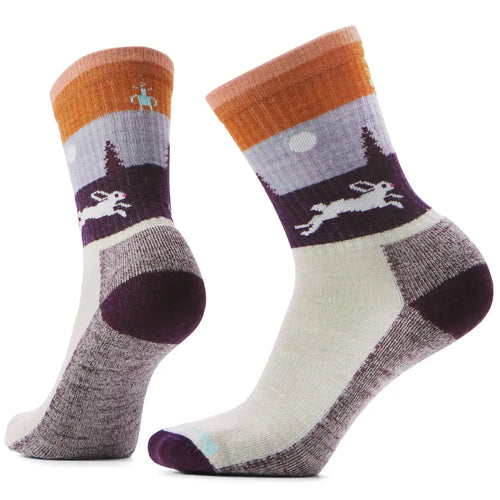 Women's Smartwool Everyday Hare Chase Crew Socks – Moonbeam
