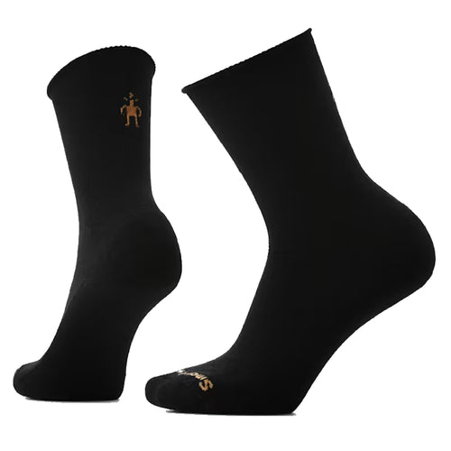 Smartwool Everyday Roll Top Crew Socks - Black