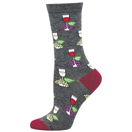 Women's Socksmith Beautiful Vino Bamboo Crew Socks