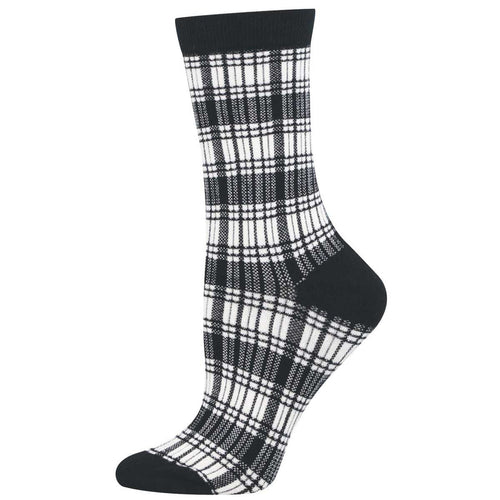 Women's Socksmith Plaid Bamboo Crew Socks