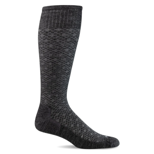 Men's Sockwell Featherweight Moderate Graduated Compression Socks - Charcoal