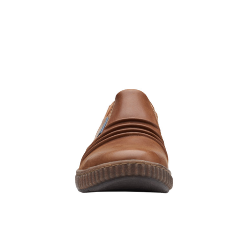 Women’s Clarks Magnolia Faye – Dark Tan Leather