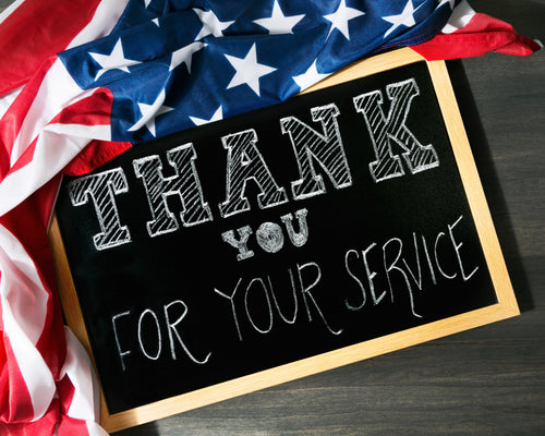 Thank you for your service