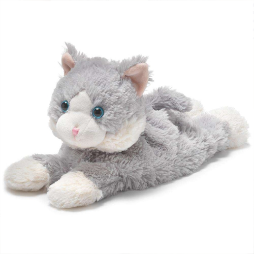 Warmies Plush Cat - Gray