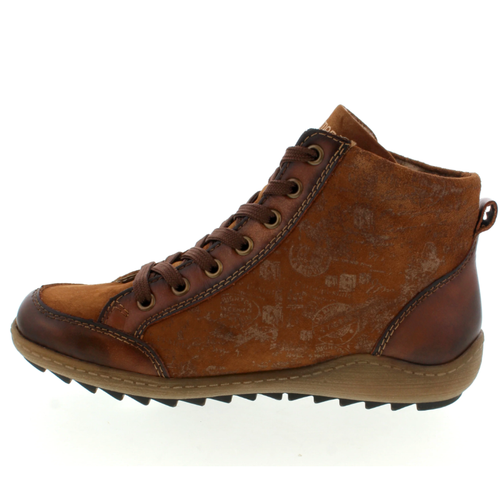 Women's Remonte Liv 41 - Chestnut/Wood/Kupfer