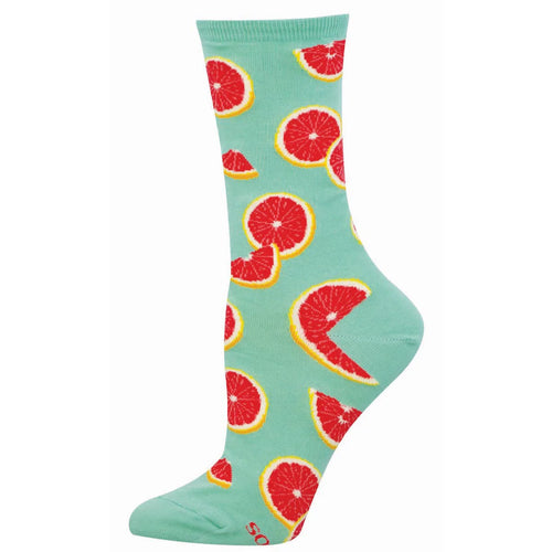 Women's Socksmith Grapefruit Goodness Cotton Crew Socks