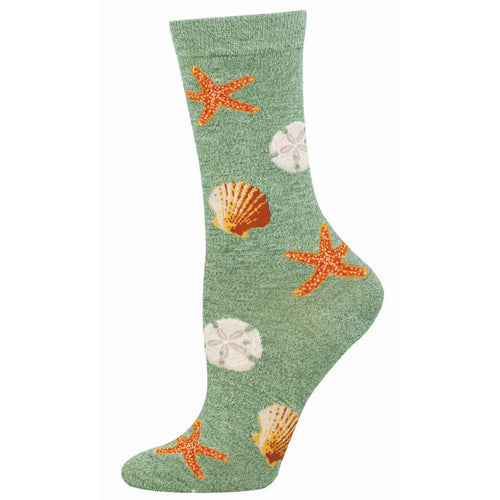 Women's Socksmith Seas the Day Bamboo Crew Socks